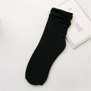 Korean JK Fashion Ultra Thin Ice Silk Women Socks Free Size 20cm