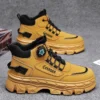 Men Waterproof High Top Work Boots