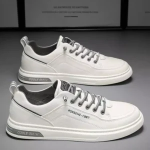 Men Low Cut Waterproof Leather Shoes