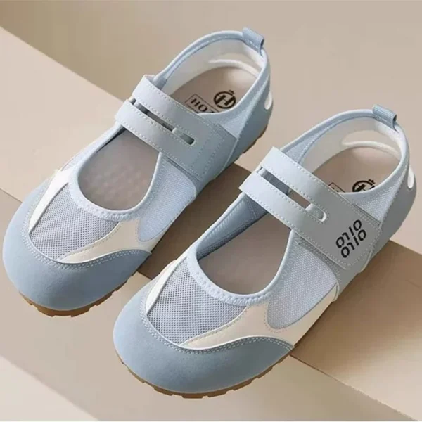 my-11134207-820l7-mpklpvaj7pjg60.webp White Mesh Velcro Mary Janes
