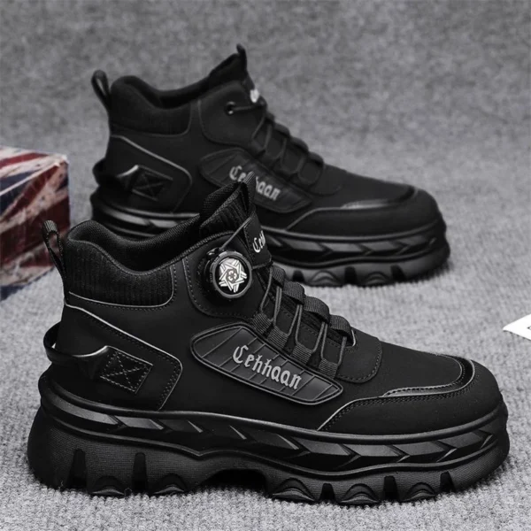 Men Waterproof High Top Work Boots
