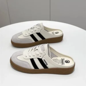 Flat Slip On Half Slippers