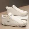 Winter Velvet Zipper Snow Boots