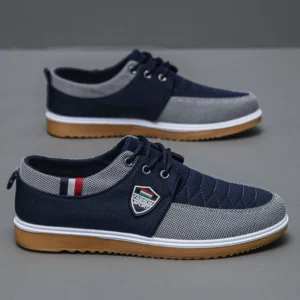 Men Breathable Canvas Sneakers