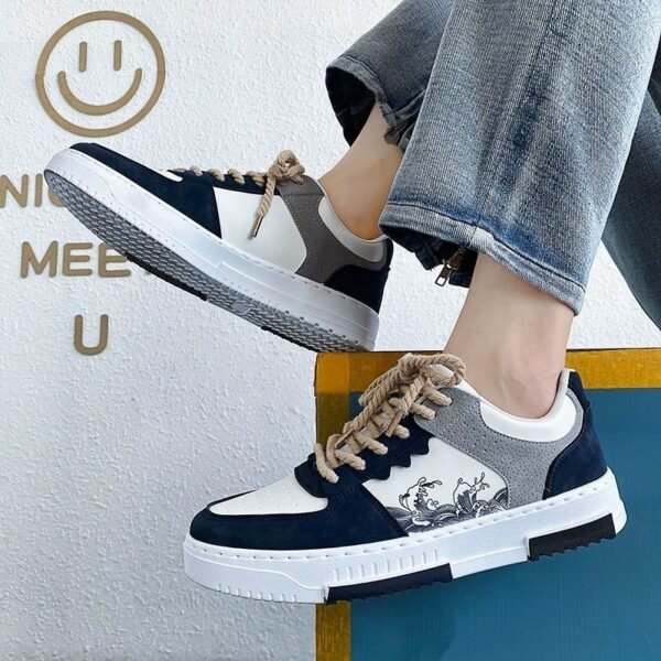 Men Thick Sole Breathable Sneakers